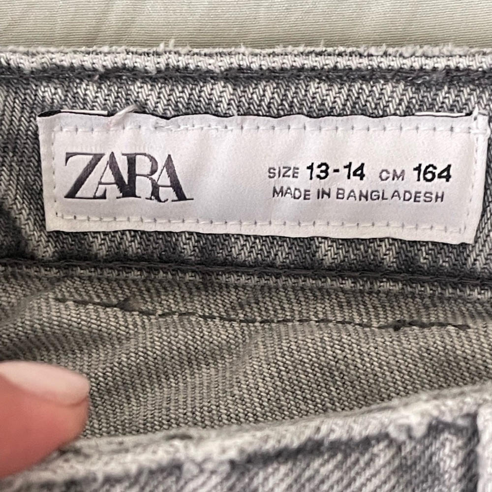 Gray Denim Jeans Zara - Picture 3 of 5